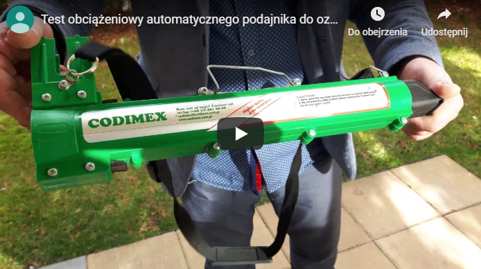 Load Test of the Automatic Feeder for Codimex Markers
